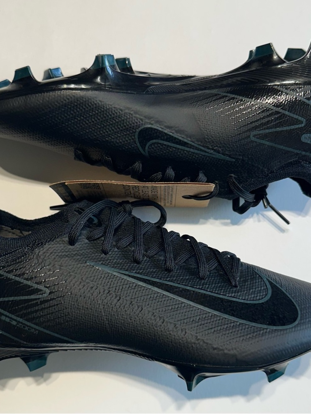 Men’s Size 6.5 Women 8- Nike AIR Zoom Mercurial Vapor 16 Pro FG Black FQ8685-002